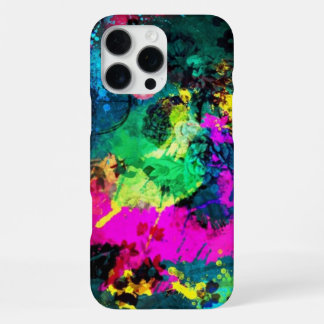 farbiger Spritzer iPhone 16 Pro Max Hülle