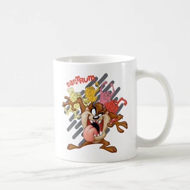Farbiger "Tantrum" TAZ™ Kaffeetasse (Rechts)