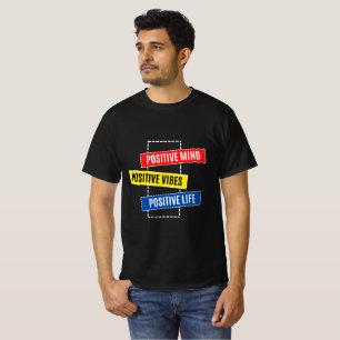 Farbiger Vintager T - Shirt