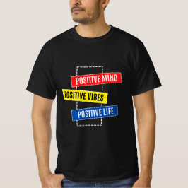 Farbiger Vintager T - Shirt