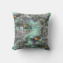 Farbiger virtueller Rock, grau bis mint grün vorhe