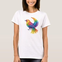 Farbiger Vogel T-Shirt