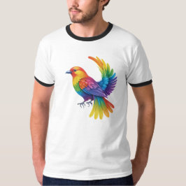 Farbiger Vogel T-Shirt