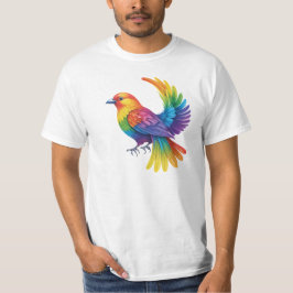 Farbiger Vogel T-Shirt