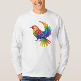 Farbiger Vogel T-Shirt