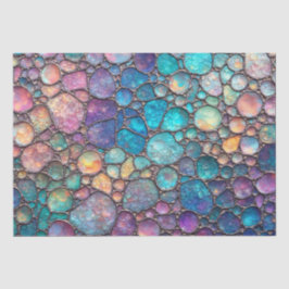 Farbiges Abalone-Blasen-Papierpapier Seidenpapier