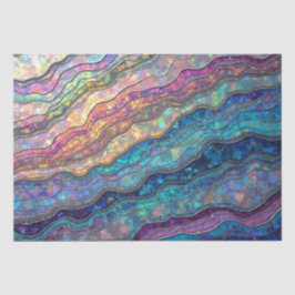 Farbiges Abalone Ripples Tissue Paper Seidenpapier