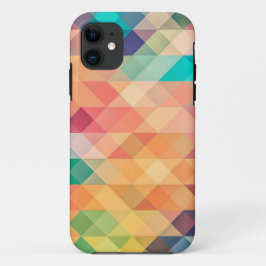 Farbiges Abstrakt geometrisches Muster Case-Mate iPhone Hülle
