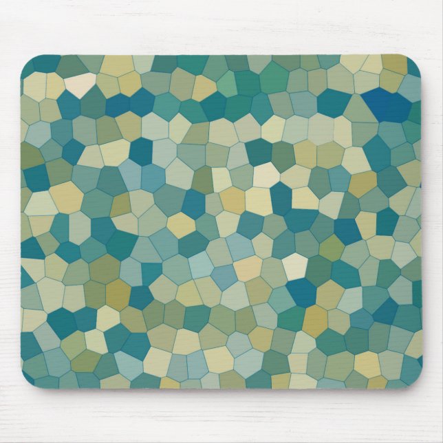 Farbiges Abstraktes Texturmuster Mousepad (Vorne)