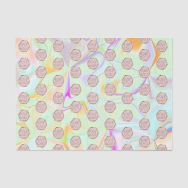 Farbiges Abstraktes Tissue Paper mit dem Tissue-Lo Seidenpapier (Vorderseite)