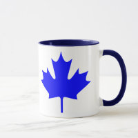farbiges Ahornblatt - Tasse