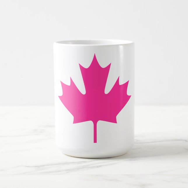 farbiges Ahornblatt - Tasse (Mittel)