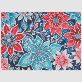 Farbiges Batik-Kunstpapier Seidenpapier