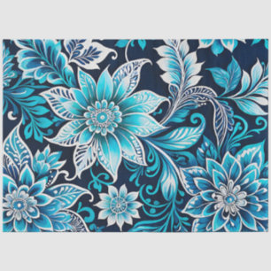 Farbiges Batik-Kunstpapier Seidenpapier