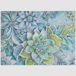 Farbiges Batik-Kunstpapier Seidenpapier