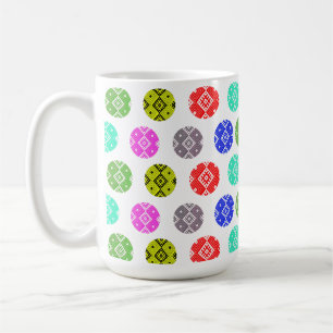 Farbiges belarussisches Volksmuster В ы ш и а в н  Kaffeetasse