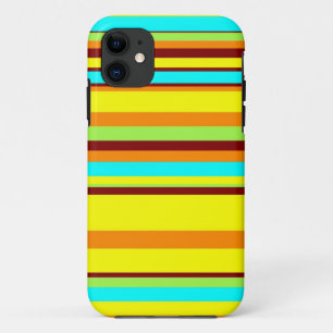 Farbiges, benutzerdefiniertes Designermuster iPhone 11 Hülle