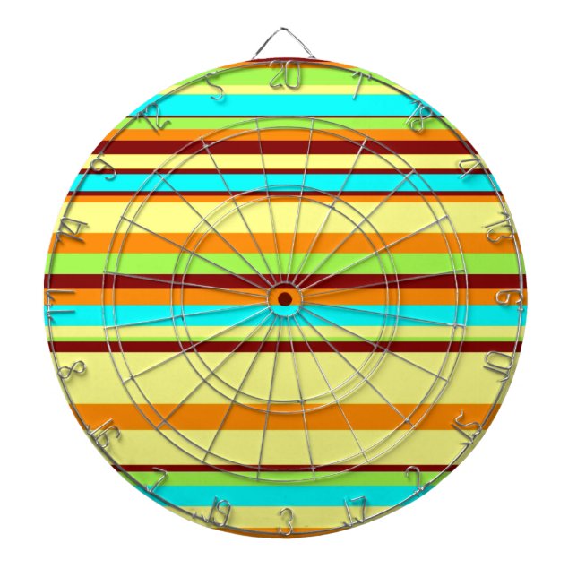 Farbiges, benutzerdefiniertes Designermuster Dartscheibe (vorne)