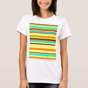 Farbiges, benutzerdefiniertes Designermuster T-Shirt