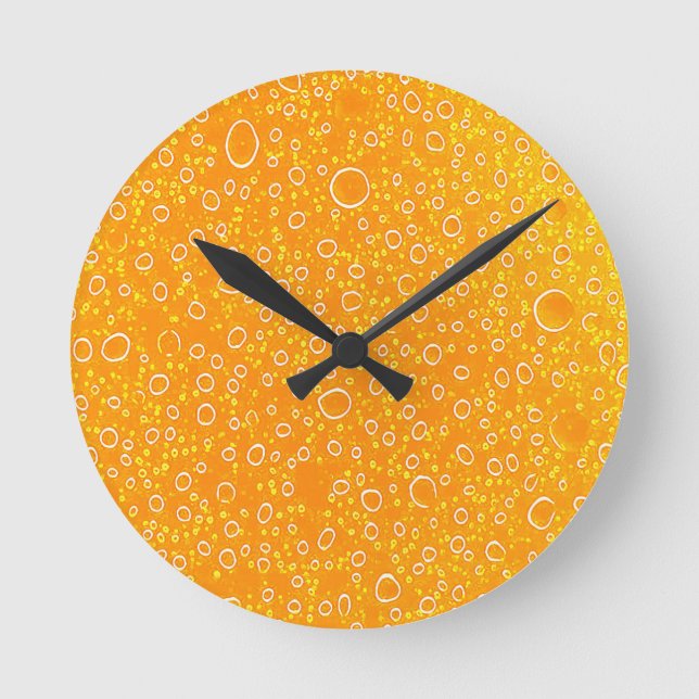 Farbiges Bier rund um die Uhr (Vorderseite)
