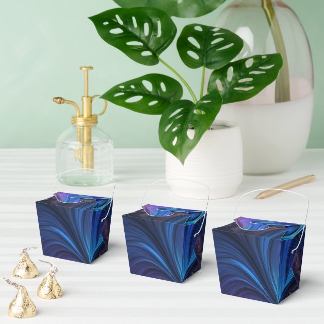 Farbiges blaues Muster Geschenkschachtel (Zahlreiche)