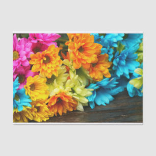 Farbiges Blume Tissue Paper Seidenpapier