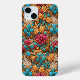 Farbiges Blumenmuster Case-Mate iPhone Hülle