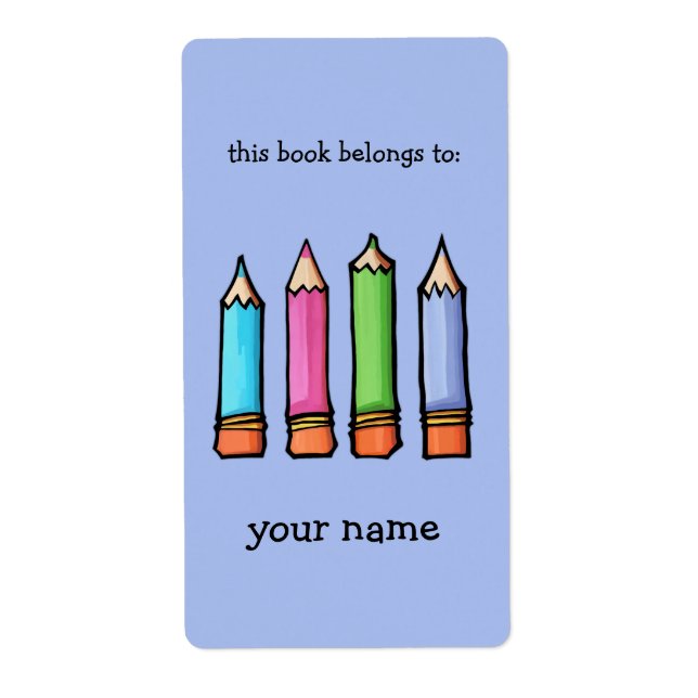 Farbiges Buchzeichen (Vorne)