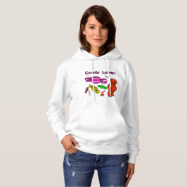 Farbiges Candy Lover Design | Niedliche süße Lecke Hoodie