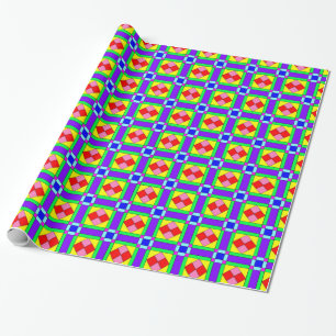 Farbiges Chaos 16 Geschenkpapier