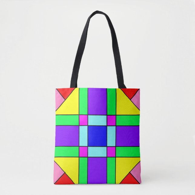 Farbiges Chaos 16 Tasche (Vorderseite)