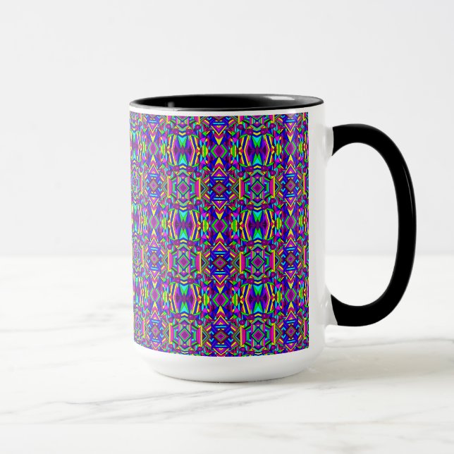 Farbiges Chaos 32 Tasse (Rechts)