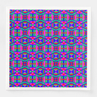 Farbiges Chaos 42 Serviette