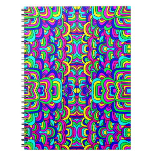 Farbiges Chaos 5 Notizblock