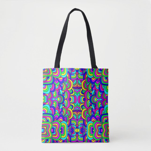 Farbiges Chaos Tasche (Vorderseite)