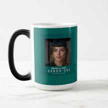 Farbiges Chevron-Muster-Abschlussgeschenk