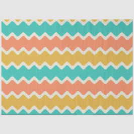 Farbiges Chevron-Seidenpapier Seidenpapier
