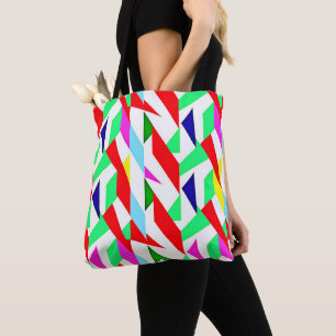 Farbiges Chromatisches Muster Tasche