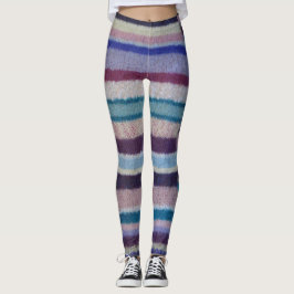 farbiges cotecore Shabby Chic gestrickt Leggings