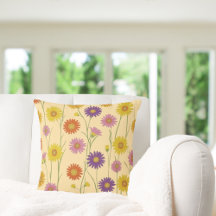 Farbiges Daisy-Wildblume-Muster