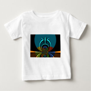 Farbiges Design des Maasai Shield Baby T-shirt