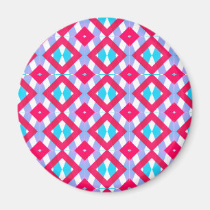 Farbiges Diamant-Rosa/Blau/Lila-Magnet Magnet