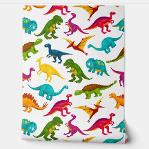 Farbiges Dinosaurier-Design