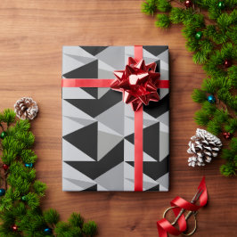 Farbiges Dreiecke-Muster Geschenkpapier