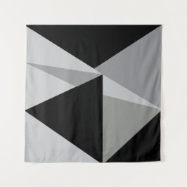 Farbiges Dreiecke-Muster Wandteppich