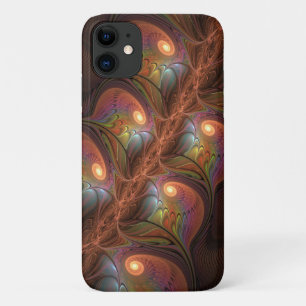 Farbiges fluoreszierendes Abstraktes trippy-Brown- Case-Mate iPhone Hülle