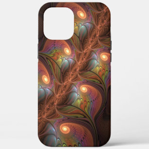 Farbiges fluoreszierendes Abstraktes trippy-Brown- Case-Mate iPhone Hülle