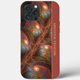 Farbiges fluoreszierendes Abstraktes trippy-Brown- Case-Mate iPhone Hülle