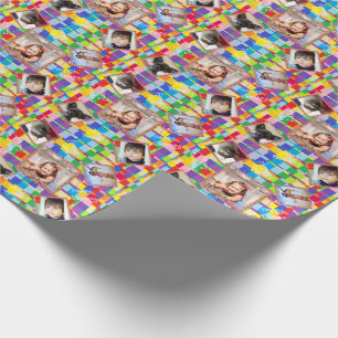 Farbiges Foto von HAMbWG Geschenkpapier
