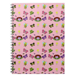 Farbiges Garden SpiralNotebook Notizblock